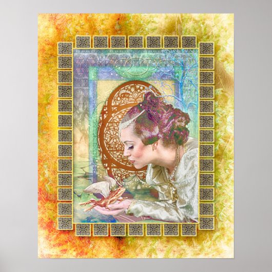 Poster Princesse et Prince de la Grenouille (Devant)