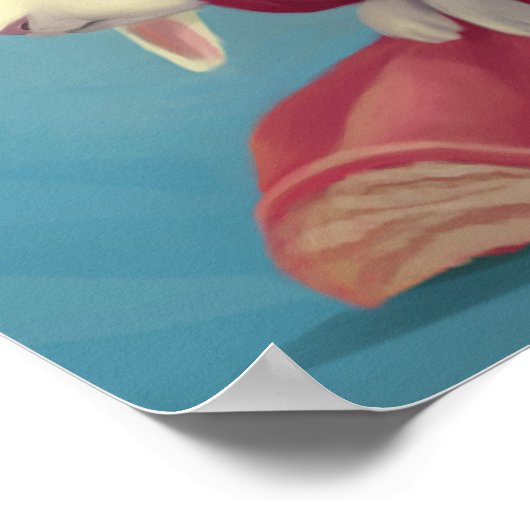 Poster Princesse et Rabbit (Coin)