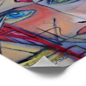 Poster Princesse guerrière par ValAries - 8" x 10" Imprim (Coin)