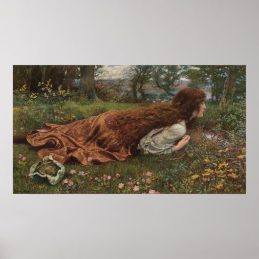 Poster Princesse hors de l'école (par E.R. Hughes) (Devant)