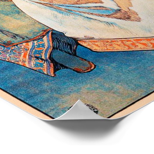 Poster Princesse Hyacinth, Mucha (Coin)