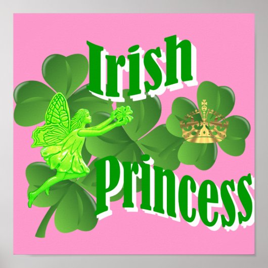 Poster princesse irlandaise (Devant)