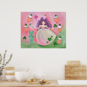 Poster Princesse Irlandaise de Cupcake (Cuisine)