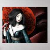 Poster Princesse japonaise - Taketori Monogatari (Devant)