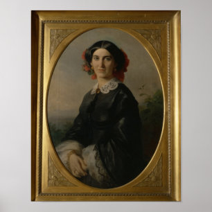 Poster Princesse Johanna von Bismarck, 1857