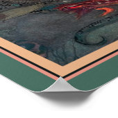 Poster "Princesse & le Dragon" vers 1920 par Elenore Abbo (Coin)