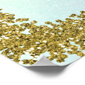 Poster Princesse Licorne Diva Iridescent Arc-en-ciel Past (Coin)