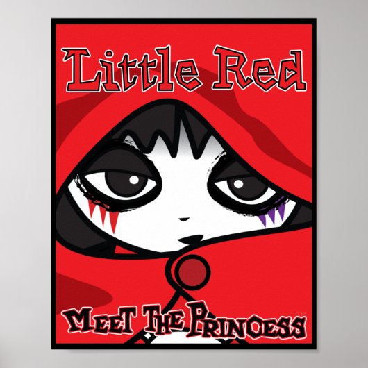 Poster Princesse Little Red (Devant)