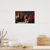 Poster Princesse Marie d'Orléans dans son Studio gothique (Cuisine)