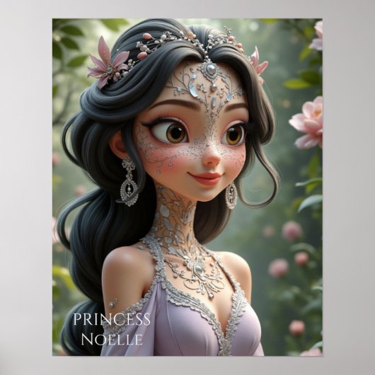 Poster Princesse Noelle : Grâce Enchantée (Devant)