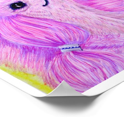 Poster Princesse Poodle (Coin)