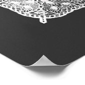 Poster Princesse pour bébé vintage rose (Coin)