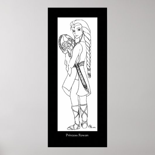 Poster Princesse Rowan (Devant)