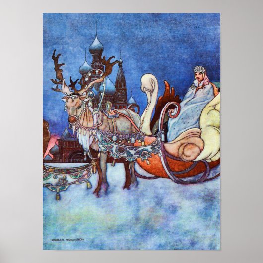 Poster Princesse russe par Charles Robinson (Devant)