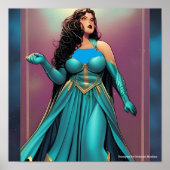 Poster Princesse spatiale (Devant)