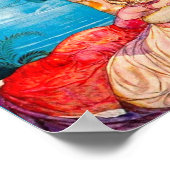 Poster Princesse & White Peacock Créer la magie (Coin)