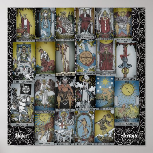 Poster principal Arcana Tarot Sux (Devant)