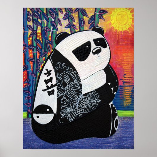 Poster principal Panda Zen (Devant)
