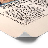 Poster Principales Éminences des îles britanniques 1852 (Coin)