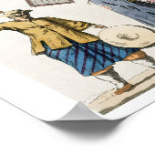 Poster Principaux préposés du proc de l'empereur chinois (Coin)