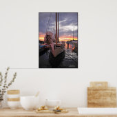 Poster Principaux rêves occidentaux en mer (Cuisine)