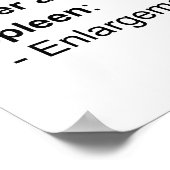 Poster Principaux symptômes de l'infection aiguë par le V (Coin)