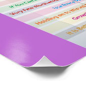 Poster Principes de croissance personnelle et de développ (Coin)