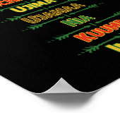 Poster Principes de Kwanzaa Célébration afro-américain He (Coin)