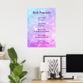 Poster Principes de Reiki (Bureau à domicile)