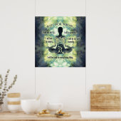 Poster Principes de Reiki - Préceptes de Reiki (Cuisine)