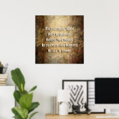 Poster Principes de REIKI Usui (Bureau à domicile)