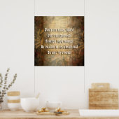 Poster Principes de REIKI Usui (Cuisine)