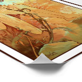 Poster Print: Art Nouveau - Mucha - Summer (Coin)