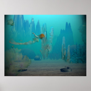 Poster ~Print~ de conte de sirènes