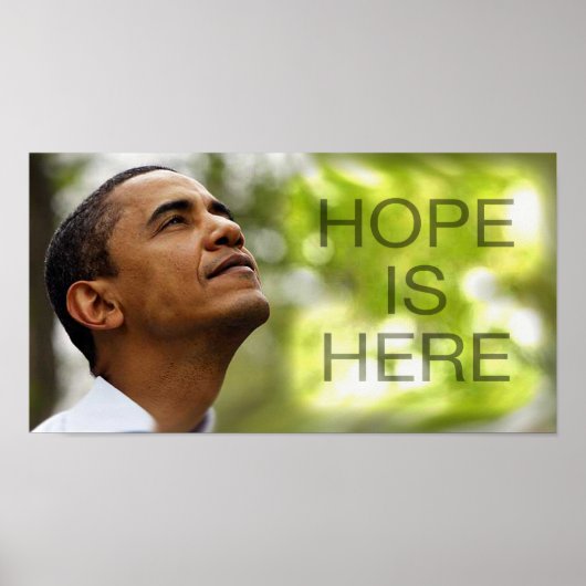 Poster Print Hope is er (Voorkant)