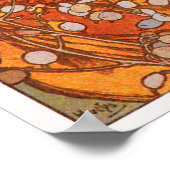 Poster Print/Poster: Alphonse Mucha - Topaz (Coin)
