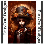Poster Printable Steampunk Day Of The Dead Cute Girl 122
