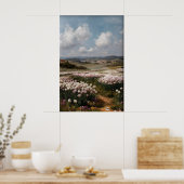 Poster Printable Tulips Wall Art, Antique Spring Flower (Cuisine)