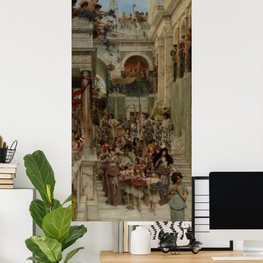 Poster Printemps (Bureau à domicile)