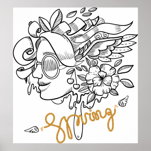Poster Printemps (Devant)