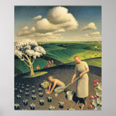 Poster Printemps à la campagne (Devant)