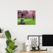 Poster Printemps à Paris (Bureau à domicile)