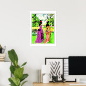 Poster Printemps à Paris 1872 (Bureau à domicile)