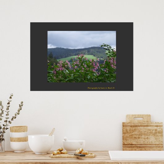 Poster Printemps à Triberg (Cuisine)