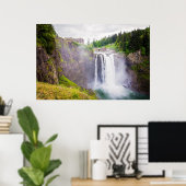 Poster Printemps aux Chutes (Bureau à domicile)