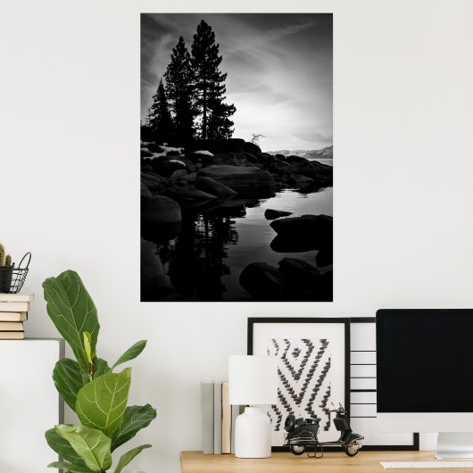 Poster Printemps dans la Sierra Nevada (Bureau à domicile)