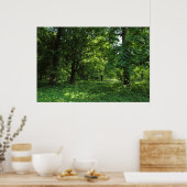 Poster Printemps dans les bois 01 (Cuisine)