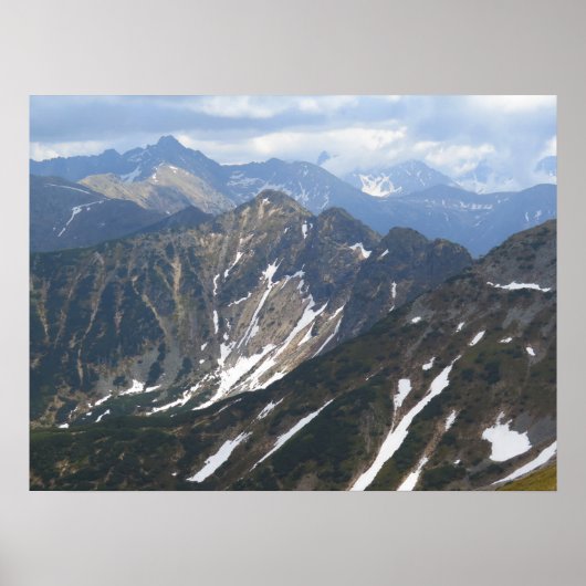 Poster Printemps dans les Tatras (Devant)