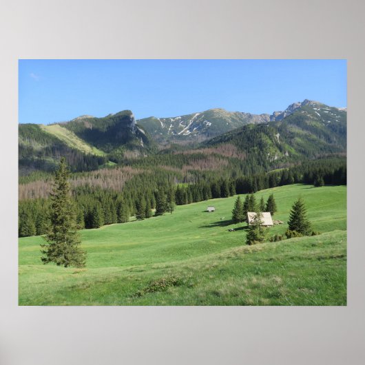 Poster Printemps dans les Tatras (Devant)