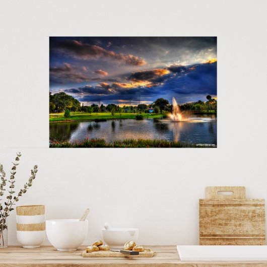 Poster Printemps de Floride (Cuisine)